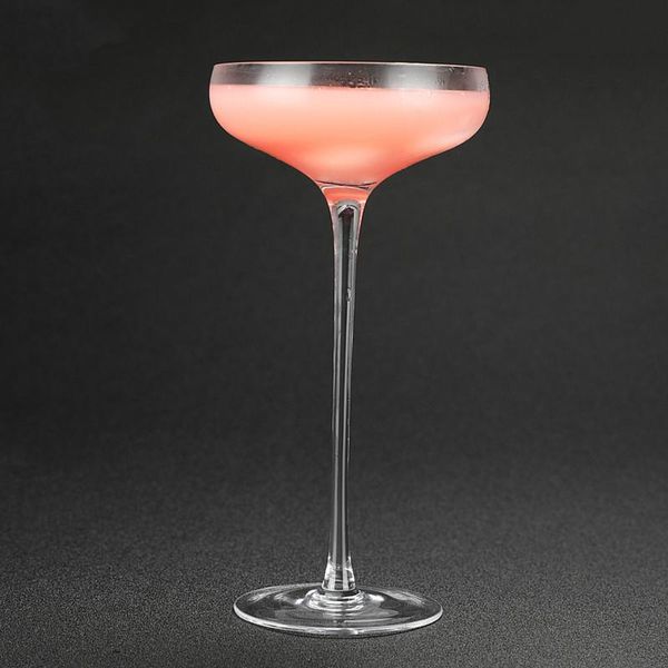 

wine glasses extra tall 240ml 2pcs cocktail glass martini drinkware set of 2