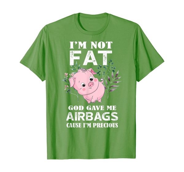 

I'm Not Fat God Gave Me Airbags Funny T-Shirt, Mainly pictures
