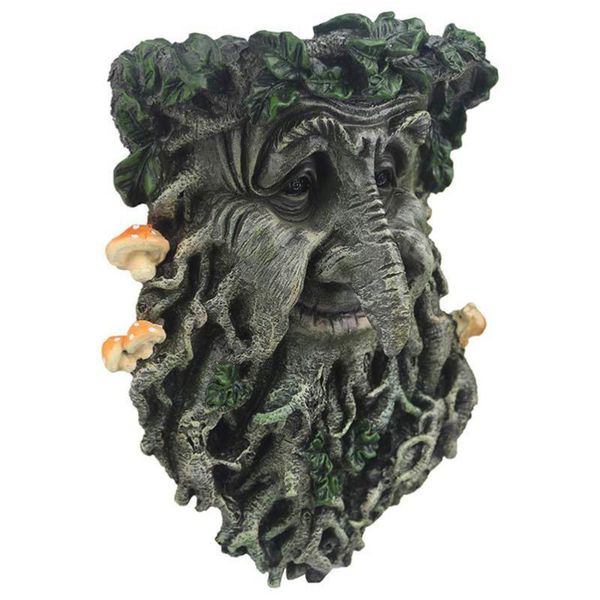 

other bird supplies wild feeder tree face whimsical sculpture outdoor garden decor