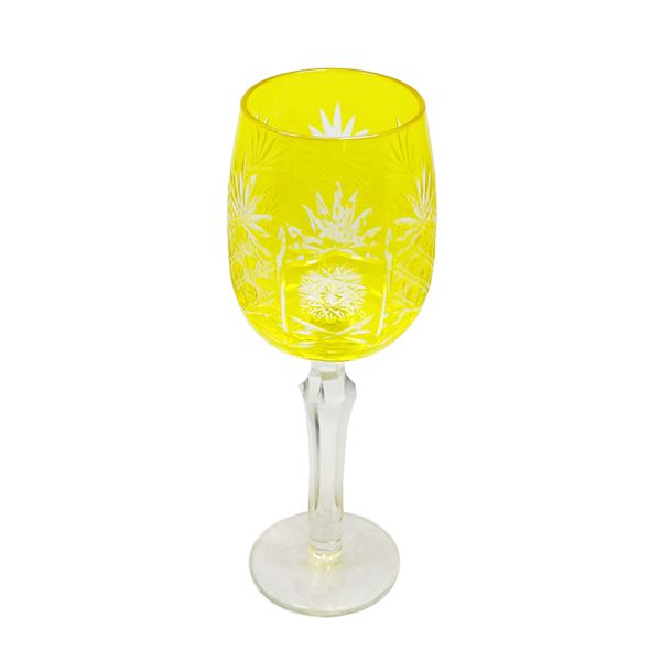

european,american l,bar,home,restaurant cup yellow wine glasses stemware two pieces set
