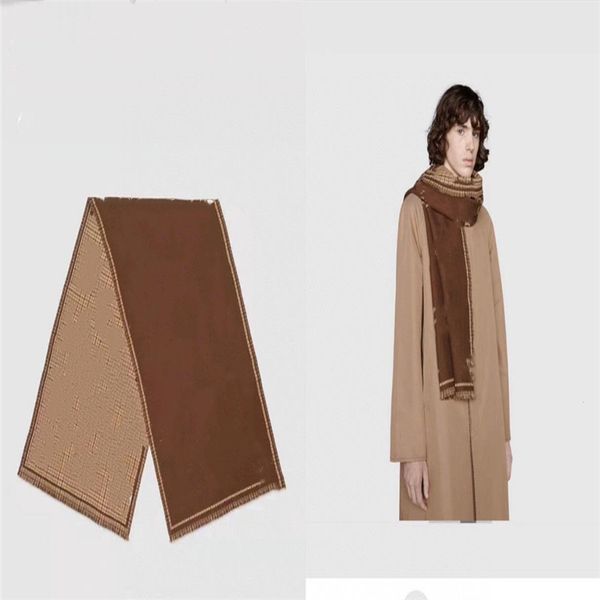 

2021 classic designer cashmere scarf for men and women winter scarfs big letter pattern pashminas shawls scarves, Blue;gray