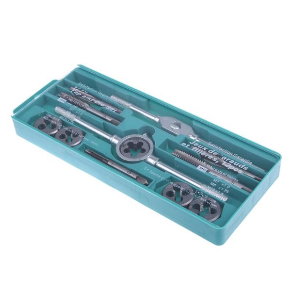 

hand tools metric taps die 12-piece set (small frame) tap threading thread