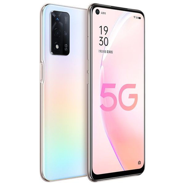 Telefono cellulare originale Oppo A93S 5G 8 GB RAM 128 GB 256 GB ROM MTK Dimensity 700 Octa Core Android 6,5 pollici Schermo intero 48 MP OTG Face ID Fingerprint 5000 mAh Smart cellulare