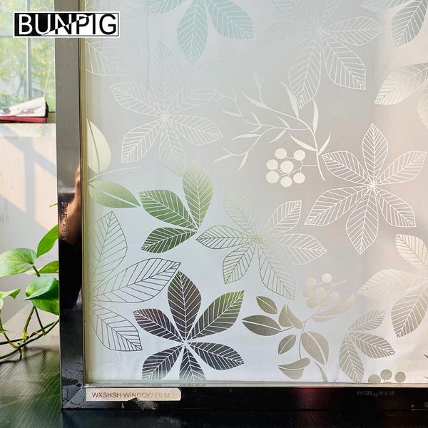 

window stickers 3d stained film matte glass decorative uv sticker privacy frosted self adhesive decal for home office