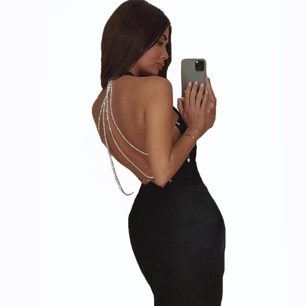 

party dresses black cocktail solid backless evening prom wedding midi, White;black
