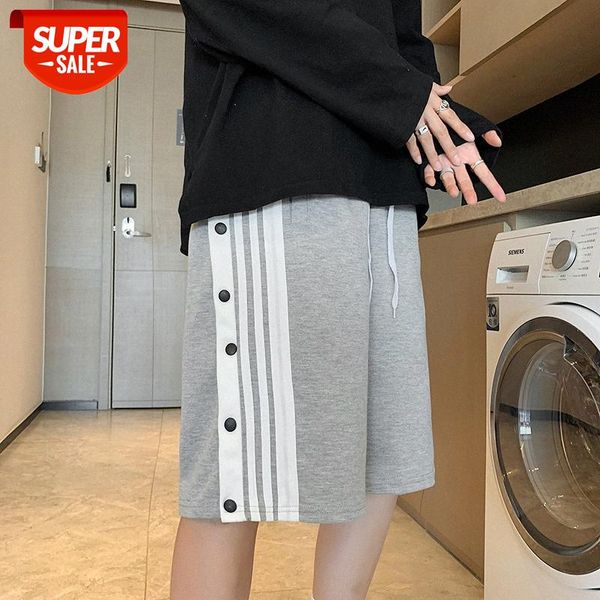 

yemi fashion|button sports shorts men's loose straight student striped five points casual pants #2a9e, Black