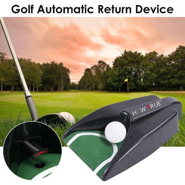 

golf training aids automatic return ball trainer indoor putting cup auto practice device outdoor sports accessories