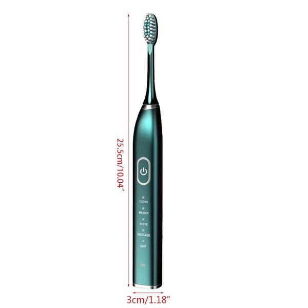 

smart electric toothbrush rechargeable 31000time/min ultrasonic washable electronic n58d