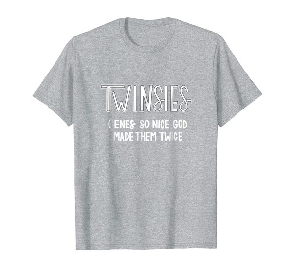 

funny twinsies matching twin shirt, White;black
