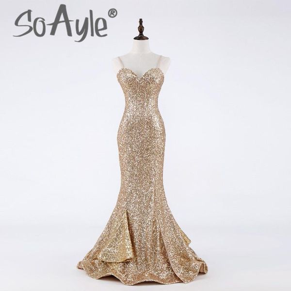 

party dresses soayle evening sweetheart spaghetti strap tiered sequined mermaid dress vestido de festa robe soiree, White;black