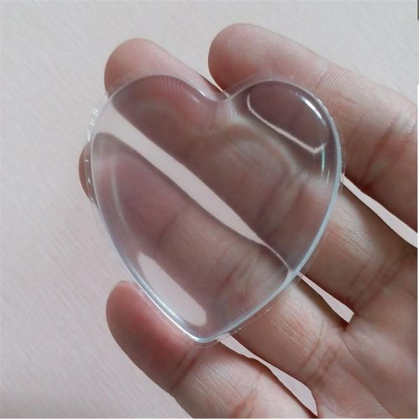 

100% silisponge blender heart shape silicone sponge cosmetic puff for liquid foundation bb cream beauty essentials 1pcs sponges, applicators