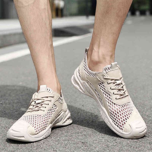 

dress shoes 2021 spring men casual lace up flats lightweight comfortable breathable walking sneakers fashion couple footwears a3re, Black