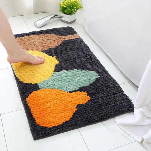 

bath mats toilet door absorbent mat bathroom anti slip carpet carpets