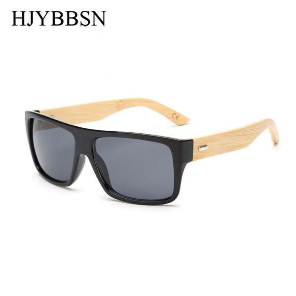 

original woods bamboo men women mirrored uv400 real wood shades gold blue outdoor goggles sunglasses male, Black