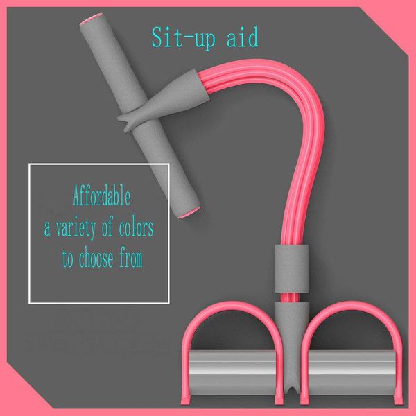 

pedal rally home sit-up aid thin stomach waist elastic cord safe and efficient for abdomen arms resistance bands