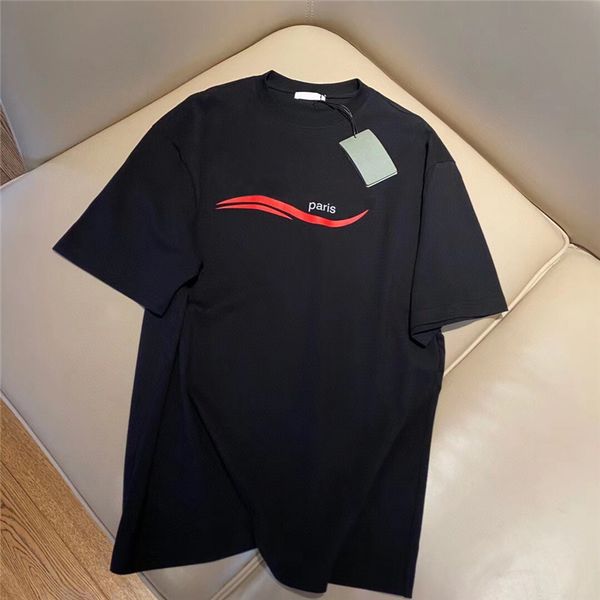

letter print men women t shirts fashion crew neck t-shirt for men women short sleeve tee casual tshirts 210518v, White;black