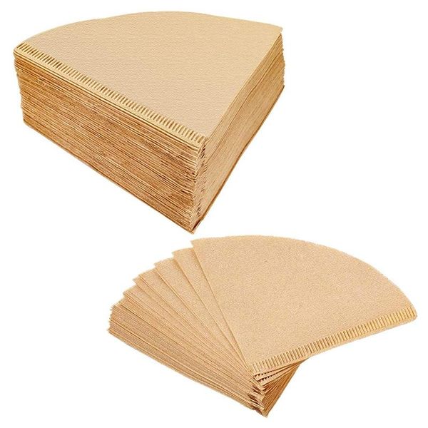 

coffee filters filters,v60 cone filters, paper, 1-4 cup,total 160 sheets, natural paper filter