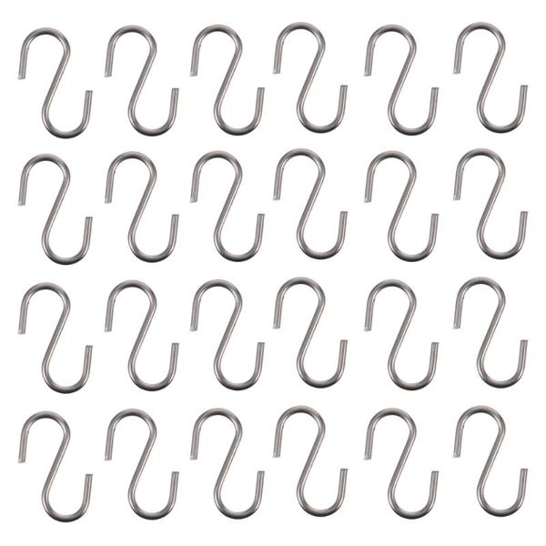 

hooks & rails 30pcs multifunctional shape hanging stainless steel chain wire