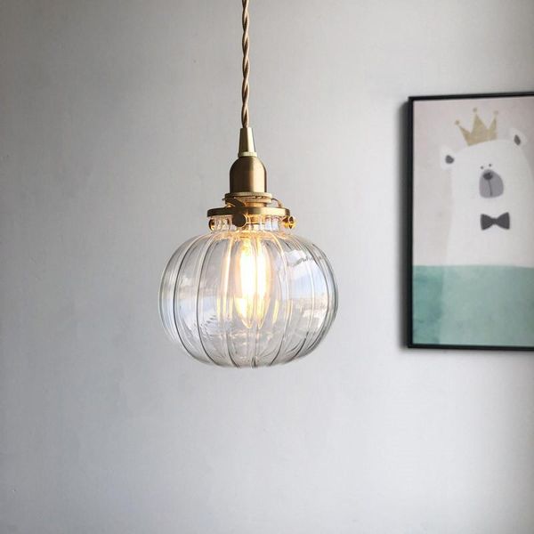 

pendant lamps luminaire deco chambre crystal restaurant led lights hanglamp