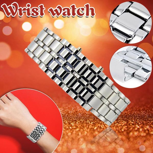 

women's bracelet watch steel strap wrist watches fashion men's and universal digital chain gift wristwatches, Slivery;brown