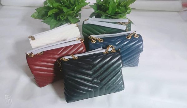 

evening bags casual single small zipper personality lock chain fashion all-match bag