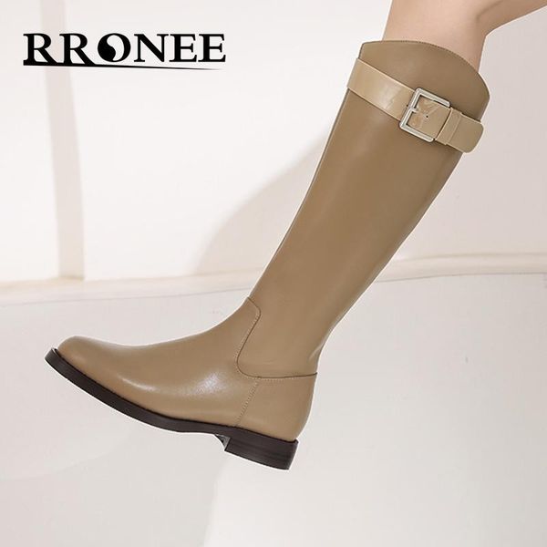 

boots 2021 winter slim high knight woman, Black