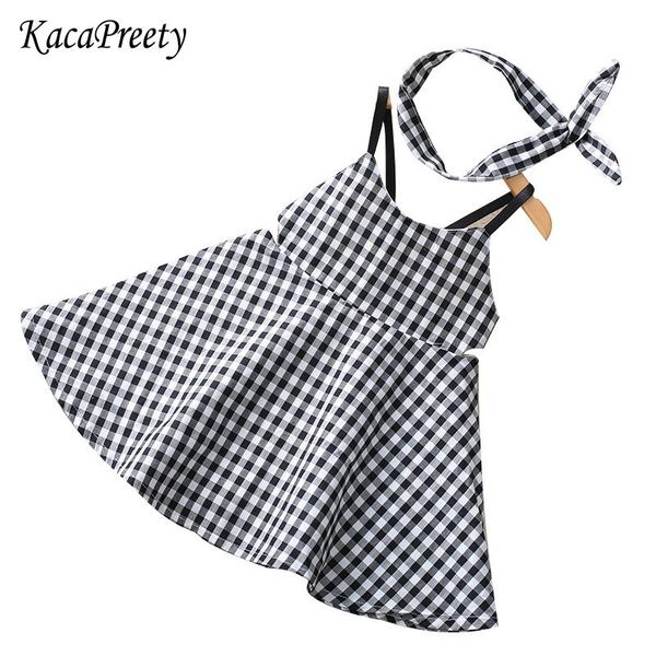 

fashion summer girls dress sleeveless plaid toddler vestidos baby clothing 2-6yrs girl's dresses, Red;yellow