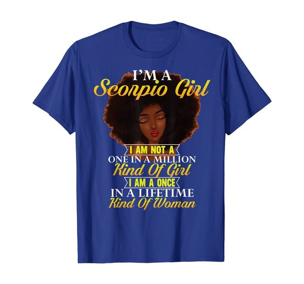 

i'm a scorpio i am not a one in a million tshirt melanin, White;black