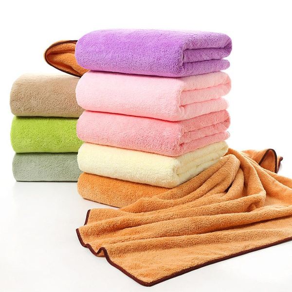 

towel bath beach microfiber bathroom quick dry blanket swim absorbent solid drop