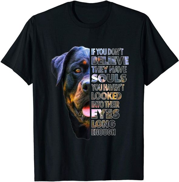 

rottweiler soul i love rotties dog lover t-shirt size s-5xl, White;black