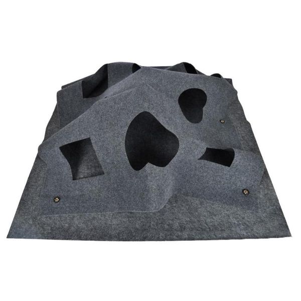 

fashion cute pet cat blanket toy activity play mat holes collapsible rug training scratching bed supplies accessories beds & furniture