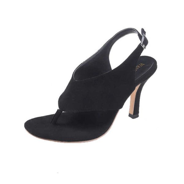 

shoes large size sandals casual women's summer high heels 6wxs cuht, Black
