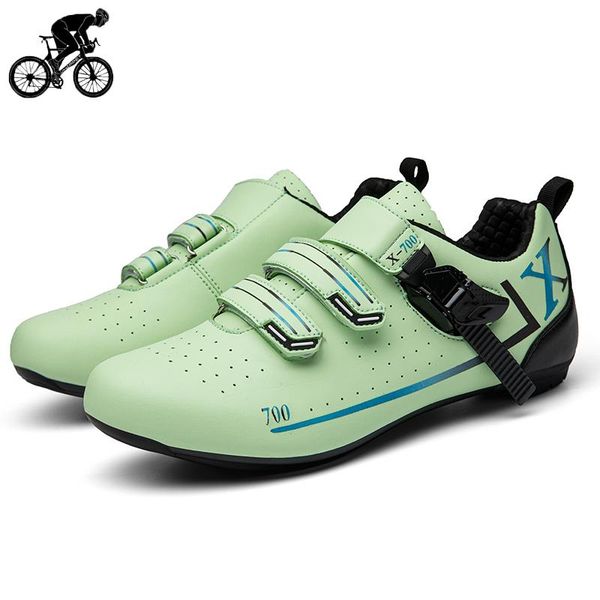 

cycling footwear mountain bike shoes men's mtb sneakers spd cleat flat road speed bicycle sneaker man self-locking, Black