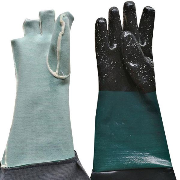 

disposable gloves rubber sandblaster sand blast sandblasting for sandblast cabinets safety