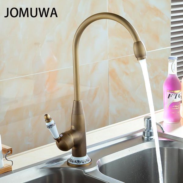 

kitchen faucets ceramic spool faucet antique brass bathroom basin swivel spout vanity sink mixer tap single handle cocina