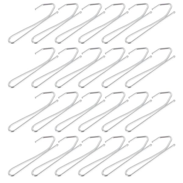 

other home decor 300pcs metal curtain hook silver rust-proof stainless steel s-shaped hooks