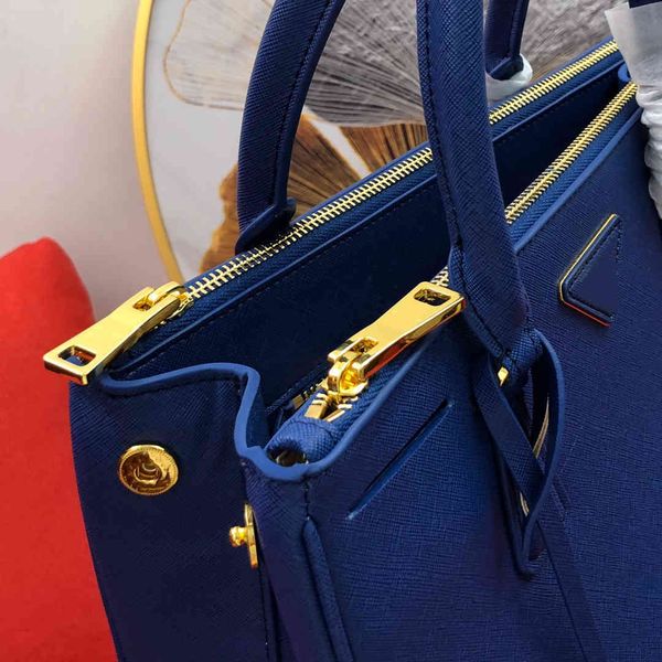 

70% off design handbag men's royal blue leather tote messenger shoulder bag db0c