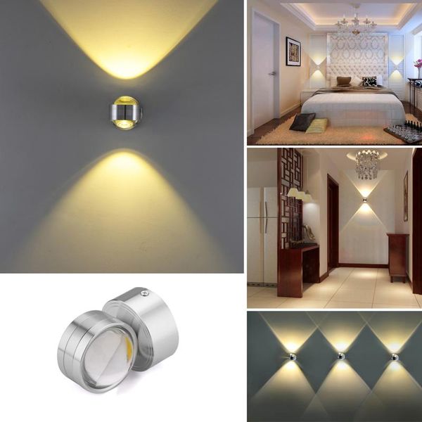 

wall lamp double head bedside light corridor led 6w modern indoor for home el
