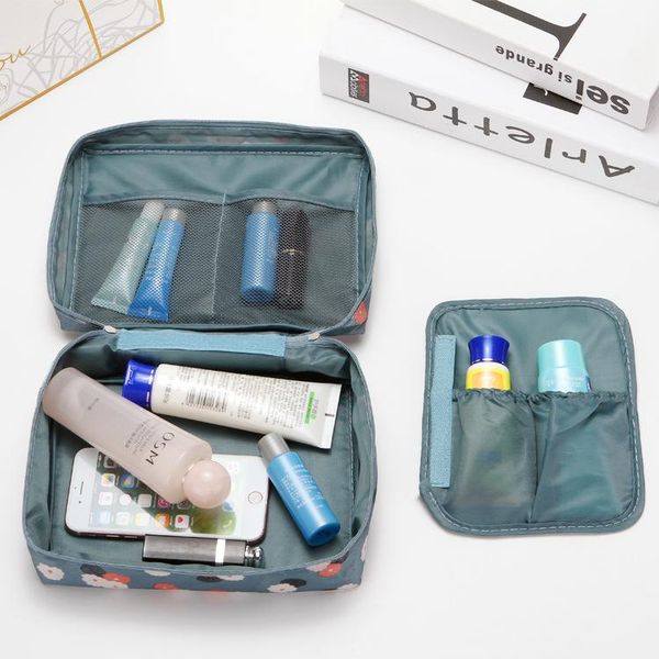 

large capacity removabl storage bag portable cosmetic men's and women's waterproof multifunctional travel wash bags & cases