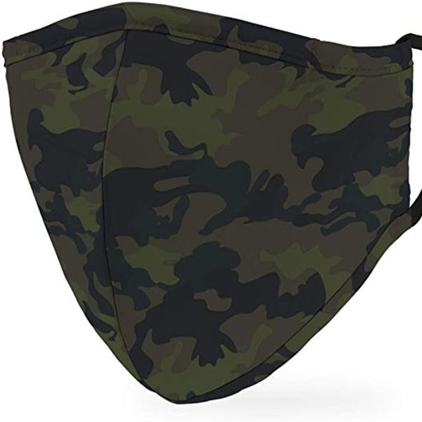 

anti haze wash cloth men's camouflage pure cotton night sky star geometric printing halloween mask