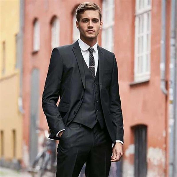 

groom tuxedo costume homme black customized suits for man wedding suit pants slim fit terno masculino 3piece groomsmen blazers men's &, White;black
