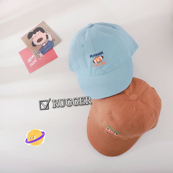 

xingbenxing children's hat new cartoon basketball in spring and summer, Blue;gray