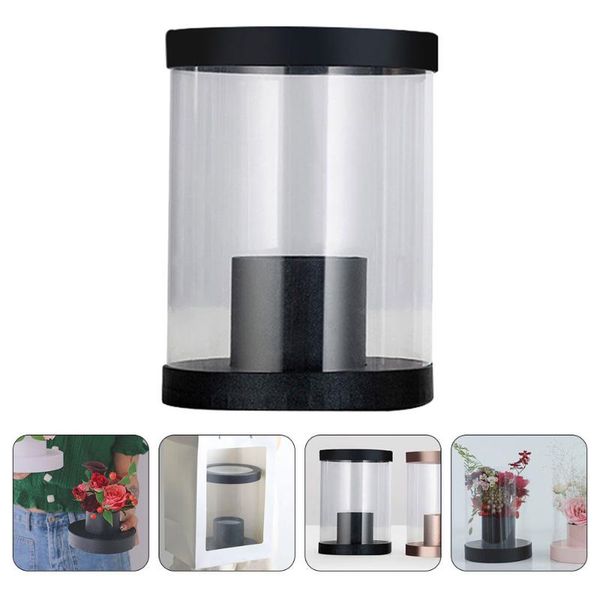 

gift wrap 1pc flower packing box wrapping container arranging