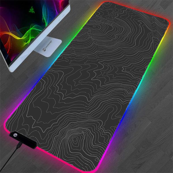 

mouse pads & wrist rests personalized texture pattern black pad xxl lapkeyboard deskprotection rubber non-slip mini pc gaming carpet