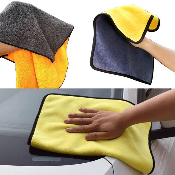 

car sponge drying cleaning cloth wash supplies towel care edging with microfiber 30 * 30cm