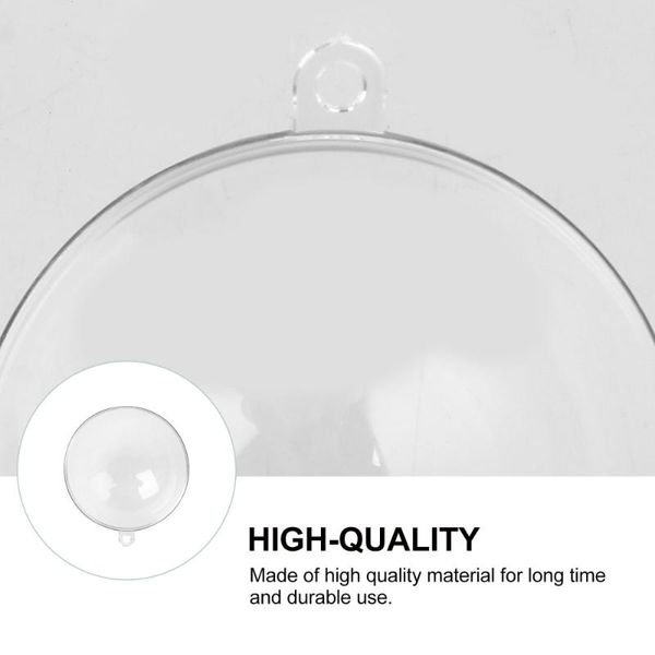 

party decoration 12pcs transparent wedding christmas ball hollow display for 4cm