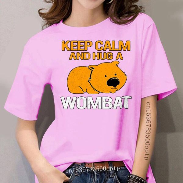 

women's t-shirt women t shirt wombat(21), White