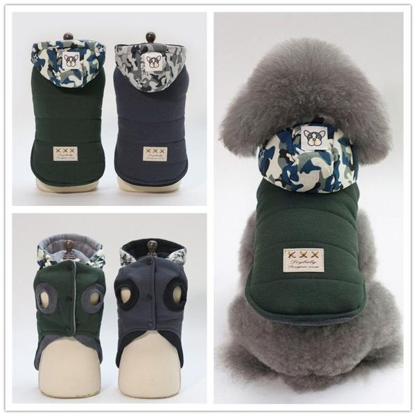 

dog winter coat pet cotton warm hoodies f112 apparel