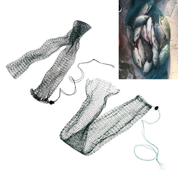 

fishing accessories net trap nylon mesh cast fishery simple load fish bag tackle easy landing