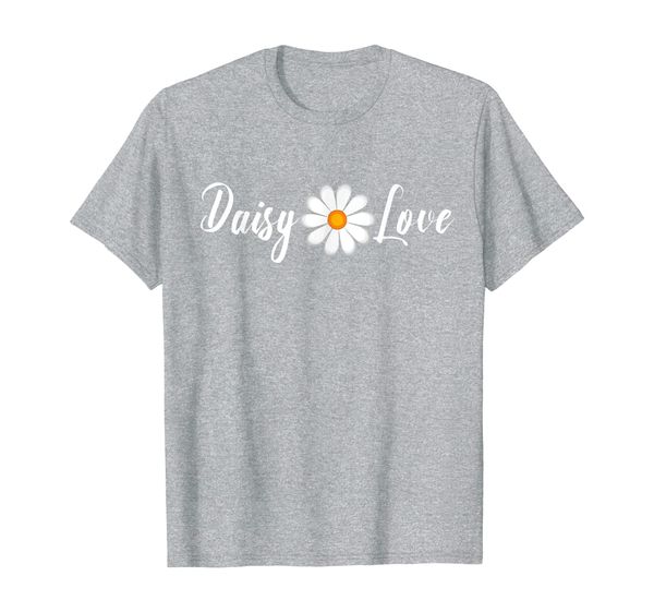 

daisy love adorable white daisy flower lover women t-shirt, White;black